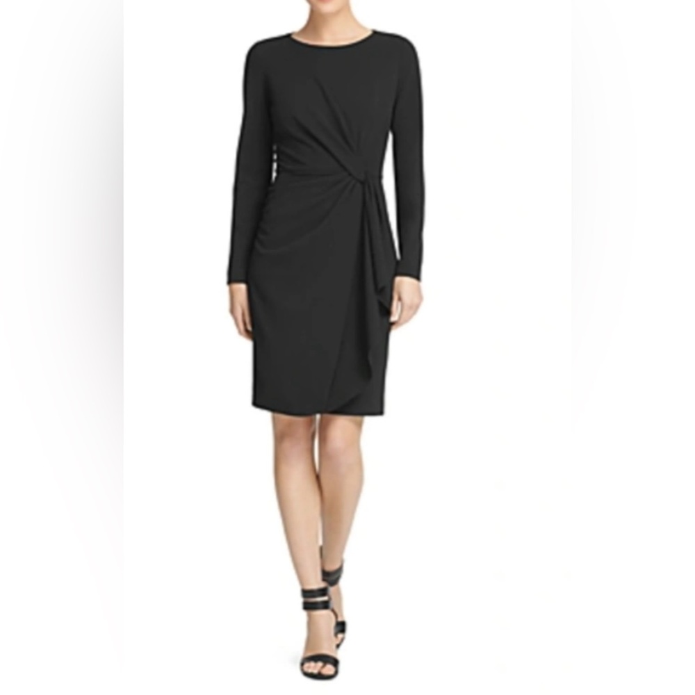Vintage Donna Karen long sleeve black dress